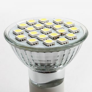 EUR € 4.50   gu10 5050 SMD 21 led wit 200 220lm gloeilamp (230 V, 3