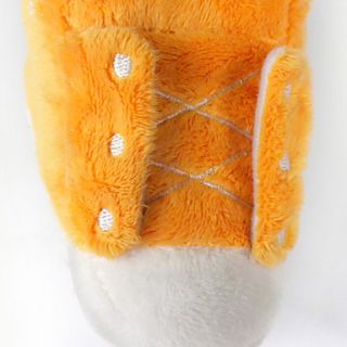 sapatos confortáveis ​​rangendo brinquedo para cães (13cm, cores