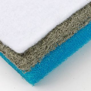  Nitrite Removal Sponge Filter (28.5 x 15.5 x 3cm, Fits 60L 80L Tank