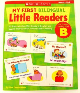 Bilingual Spanish Mini Books Teacher Resource Kindergarten 1st 2nd