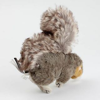 soffici a forma di scoiattolo in stile cigolio toy pet per i cani (20