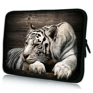 Resting Tiger Neoprene Laptop Sleeve Case for 10 15 iPad MacBook Dell