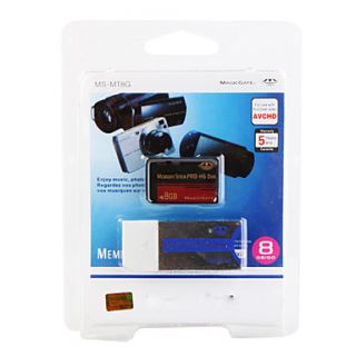 USD $ 14.99   8GB Memory Stick Pro HG Duo Memory Card with Adapter