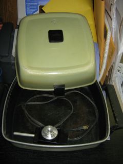 Vintage Retro Sunbeam Electric Skillet Frying Pan