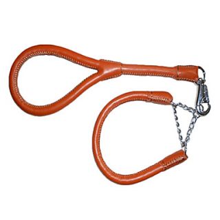  Leather Dog Leash Kit, 60cm (17 23cm Collar Diameter, Assorted Colors