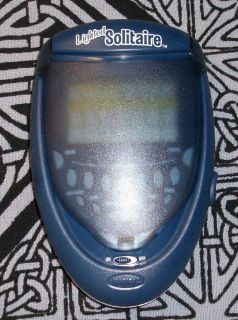  Lighted Solitaire Handheld Portable Pocket Game Model 74014