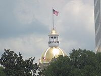 city hall in savannah