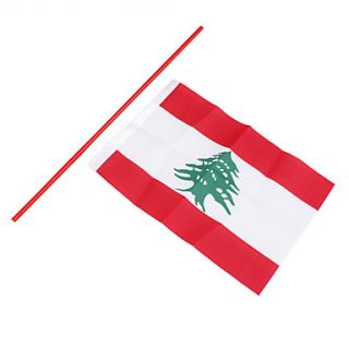 EUR € 1.83   drapeau du Liban   21,5 cm large, livraison gratuite