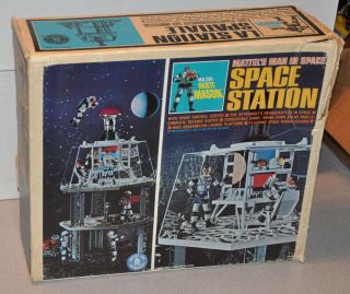 1966 Major Matt Mason Space Station in Box