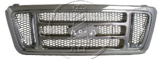 Ford F150 Pick Up Truck 04 08 Grille 4WD Chrome w Bars