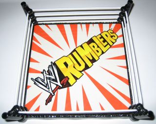 WWE Rumblers Action Figure Wrestling Ring