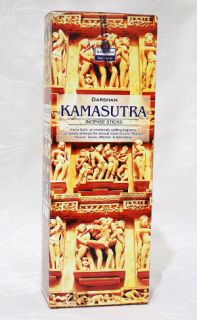 20 Incense Sticks Darshan Kamasutra Love Pleasure Passion Scent of