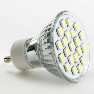 EUR € 4.50   GU10 5050 SMD 21 ledede hvit 200 220lm lyspære (230V