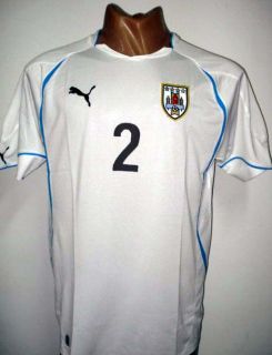 2011 Original Puma Uruguay Away Soccer Jersey Lugano 2 All Sizes