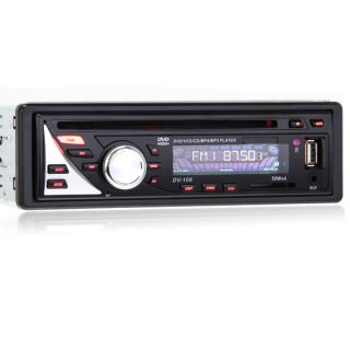 Car in Dash Audio Stereo DVD CD  Player FM Receiver USB for iPhone