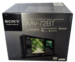 Sony XAV 72BT Car in Dash DVD Player w LCD Monitor Digital Player