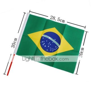 EUR € 2.20   Bandeira do Brasil   grandes 28,5 centímetros,, Frete
