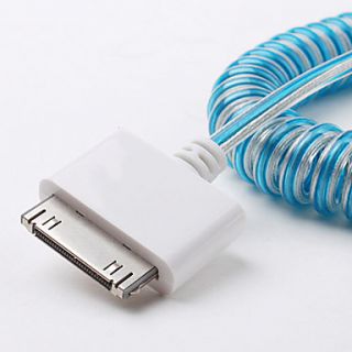 USD $ 23.99   30 Pin Charging & Data LED Flash Cable for iPad and