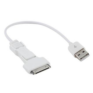  mini usb synce e il cavo di carica (colori assortiti, 26,5 centimetri