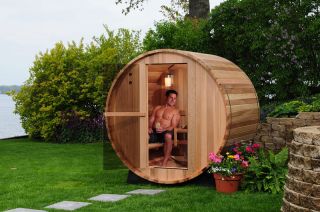  /Outdoor Canopy Barrel Sauna Kit 4 person,  sauna kits