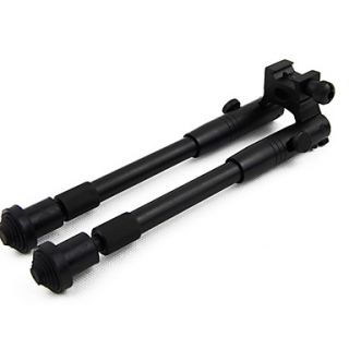 EUR € 24.37   Zwart Aluminium intrekbare Bipod (26x7.5x2cm), Gratis