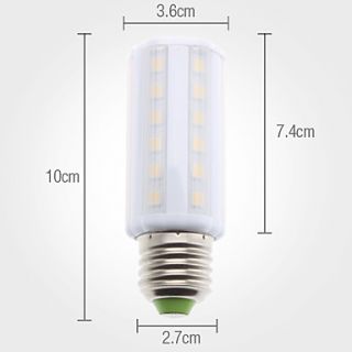 EUR € 22.44   E27 5W 41x5050 SMD 500 550LM 3300 3500K Warm wit licht