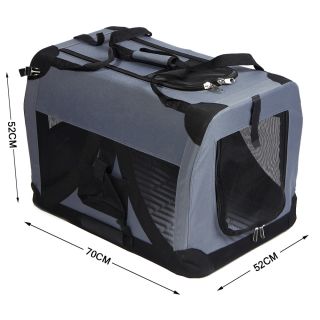  Portable Pet Dog Cat House Soft Travel Crate Carrier Cage Kennel US