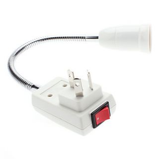 Alimentazione a 30 centimetri LED E27 Lampadina Socket adapter Extend