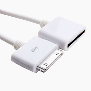 USD $ 3.49   30 Pin Dock Extension Extender Cable for iPhone, iPod