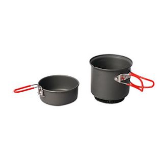 USD $ 40.79   High Performance 1 2 People Camping Cookset(0.9L Pot+0