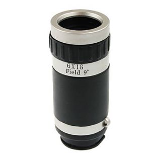 USD $ 34.99   6X Optical Zoom Lens Camera Telescope with Back Cover
