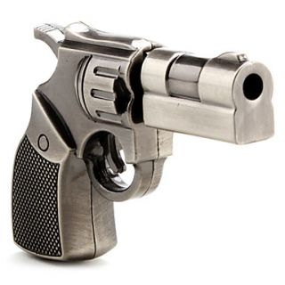 USD $ 34.49   16GB Gun Revolver Style USB Flash Drive (Brown),