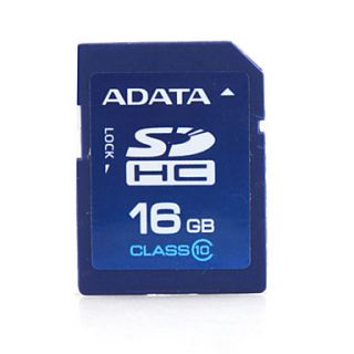 USD $ 33.99   16GB ADATA SDHC Memory Card (Class 10),