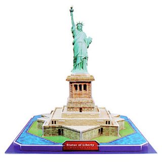 Fai da te di carta 3D Puzzle Statua della Libertà (39pcs, No.2801 B