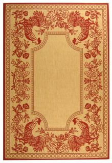 Indoor Outdoor Carpet Small Area Rugs 2x4 Natural Red