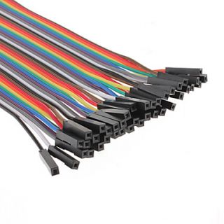 EUR € 3.67   40P Dupont Jumper Wire Cable Linha Conector Pin 1p 1p