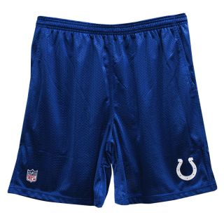 Indianapolis Colts Reebok Blue Coaches Mesh Shorts L