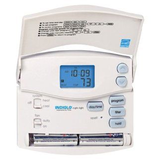  Fans 5/2 Day Programmable Digital Thermostat with Indiglo Model 44155C