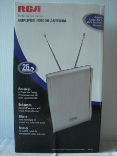 RCA Flat Amplified Indoor Performance Series Antenna HDTV SDTV Ant 585