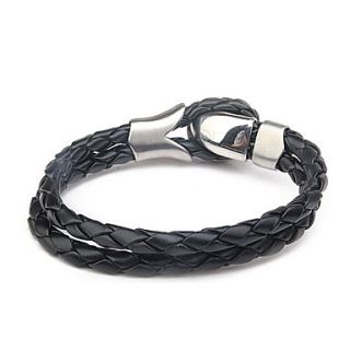 EUR € 6.43   pulseira masculina padrão cortical alveolar (preto