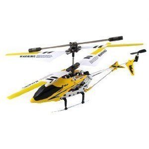  /S107G Yellow R/C Indoor Helicopter Radio Control 3 Channel Brand New