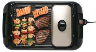 Sanyo HPS SG4 x Large Indoor Barbecue Grill Griddle