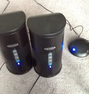 Jensen SP1792 001R Wireless Indoor Outdoor Speakers 900MHz