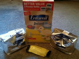 Enfamil Premium Infant Formula Two Powder Refill Packs