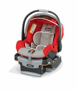 Used Chicco Keyfit 22 Infant Car Seat in Red (Fuego)   perfect   with