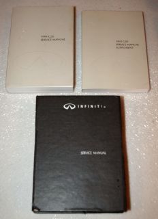 1993 Infiniti G20 Factory Dealer Shop Service Repair Manual Glovebox