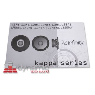 Infinity Kappa 32 9CF 3 1 2 Kappa Series Car Audio Coaxial Speakers