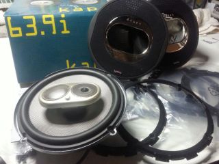Infinity Kappa 63 9i 6 5 6 3 4 3 Way Kappa Series Car Speaker Mint