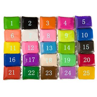 USD $ 4.09   Colorful Ultra Light Elastic Magic Clay 50g Packing