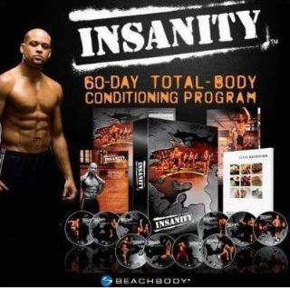 Insanity Workout 13 DVDs 60 Day Workout Shaun T